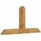 Ekena Millwork Portland Rough Sawn Timber Gable Bracket, Western Red Cedar, 72"W x 36"H x 6"D x 6"F, 12/12 Pitch GBW072X36X0606POR00RWR - alternate 3